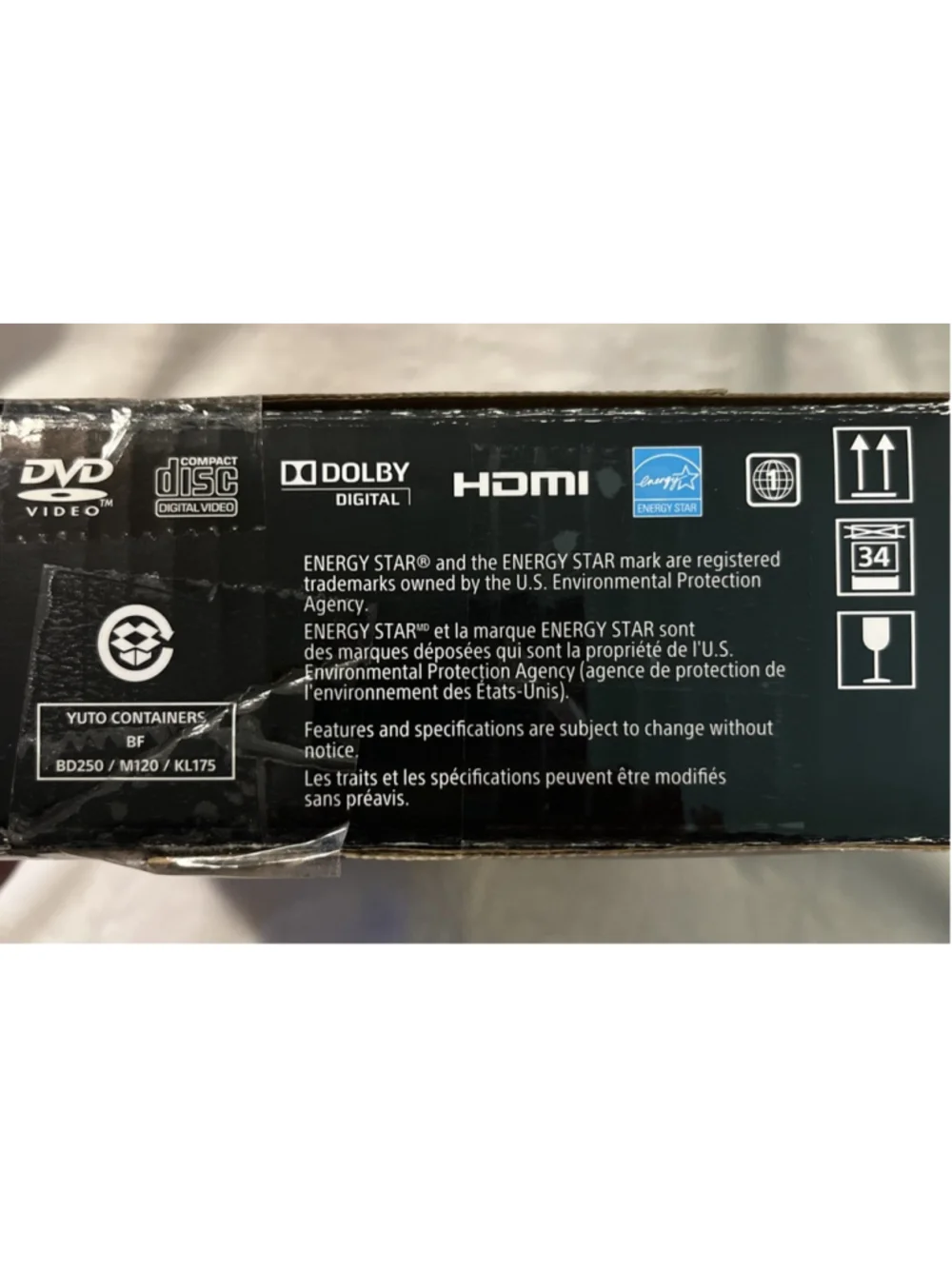 Sony DVP-SR510H Upscaling CD DVD Player HDMI Out with Remote, AV & HDMI Cables